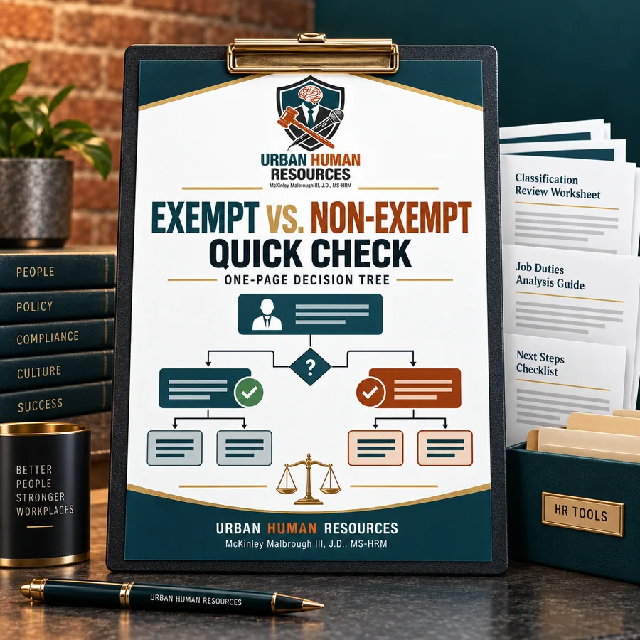 Exempt vs. non-exempt quick check