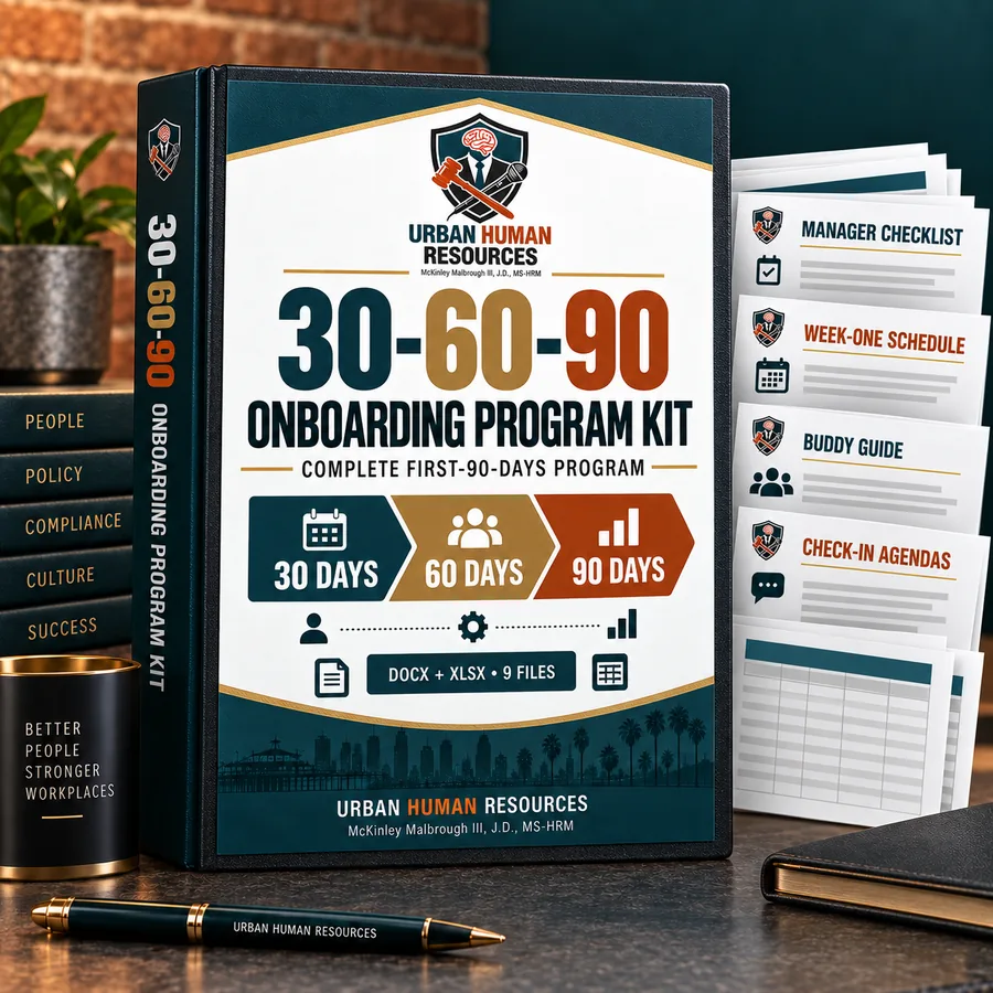 30-60-90 onboarding program kit