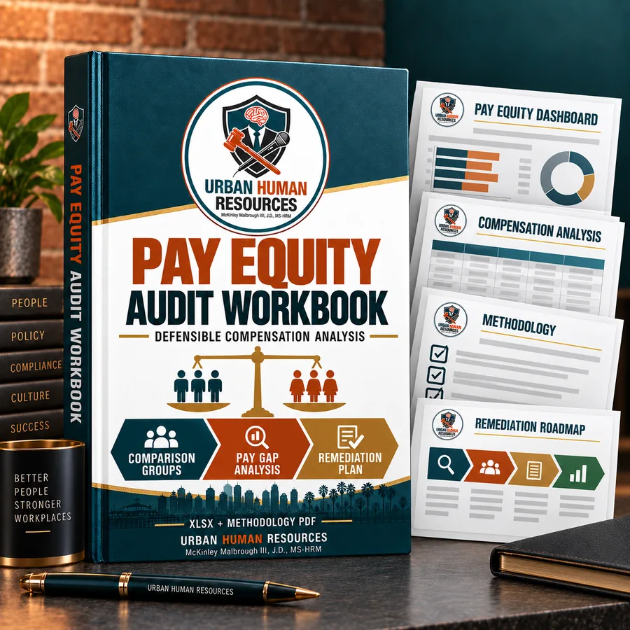 Pay equity audit workbook, Urban Human Resources